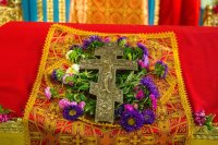 День памяти Воздвижения креста Господня в храме Рождества Пресвятой Богородицы 